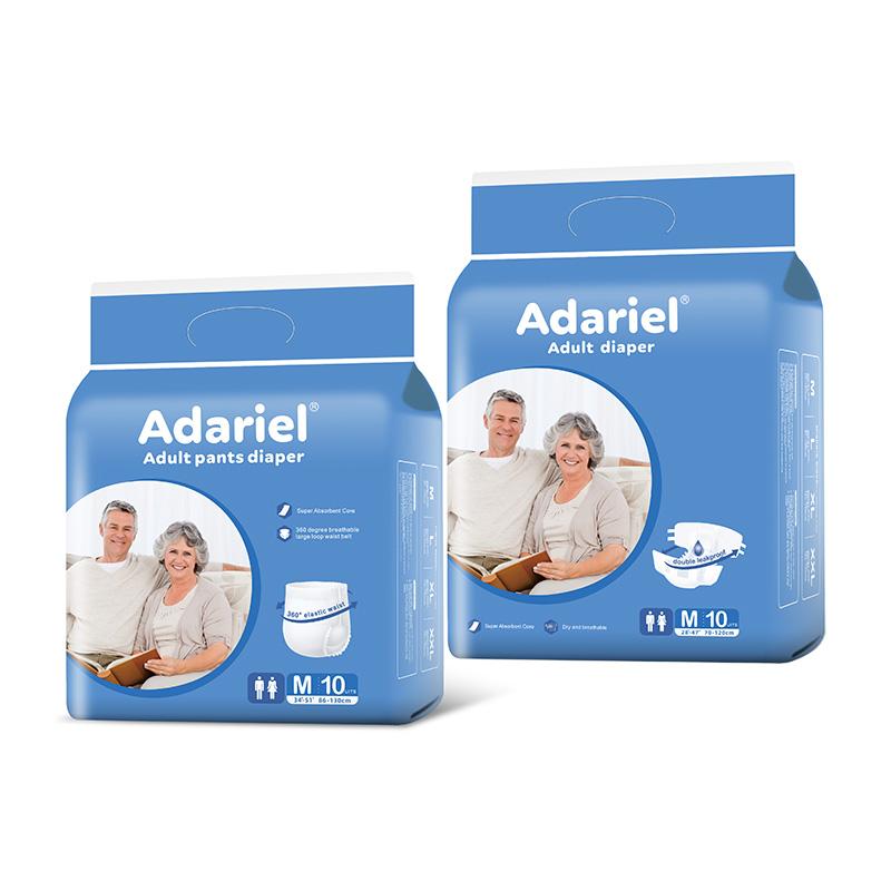 anti-side-leakage elderly care diaper