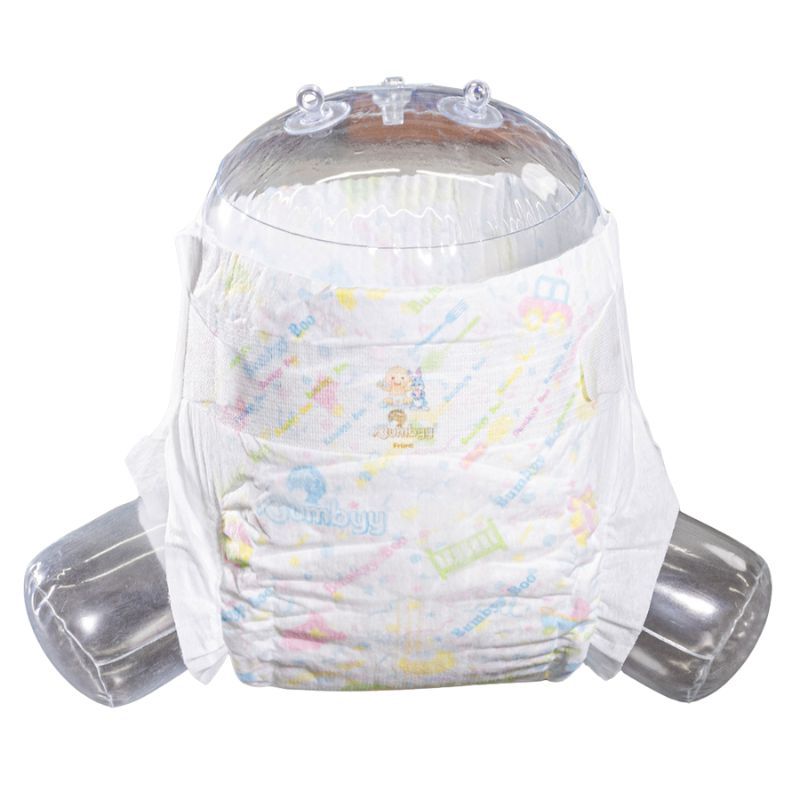 Disposable breathable baby diapers